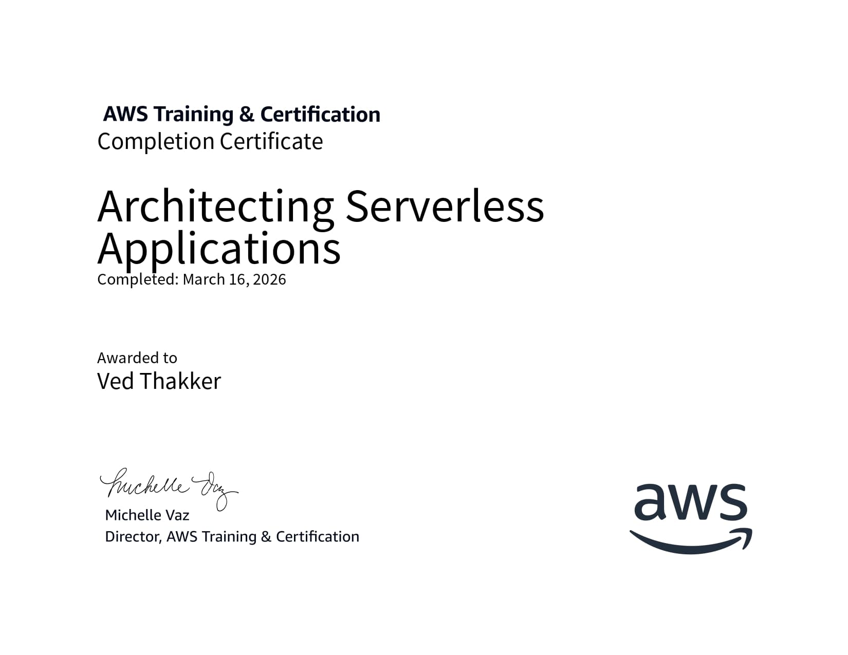 Architecting Serverless Applications