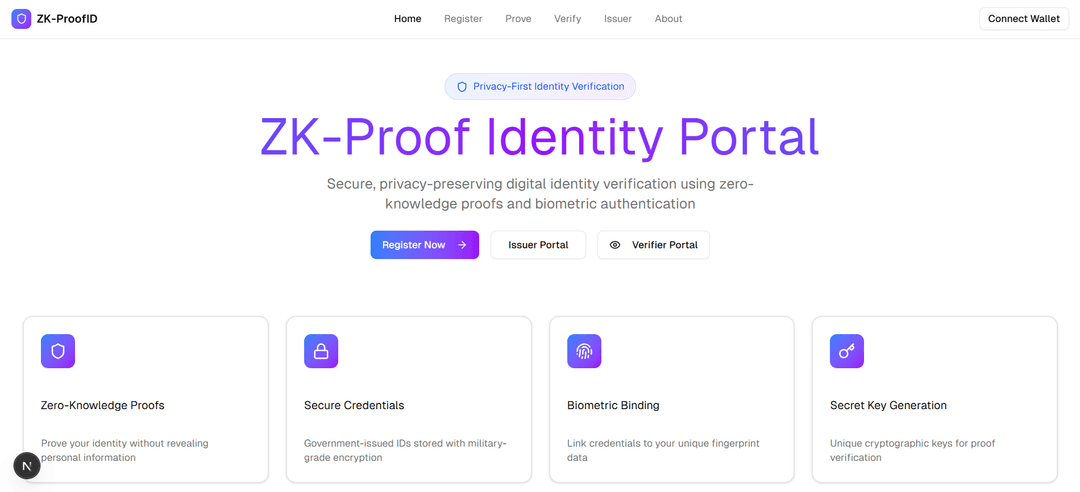 zero-knowledge biometric identity proof