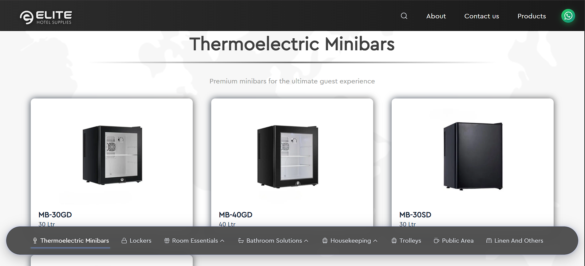 Elite Hotel Supplies products